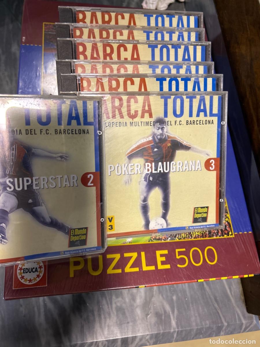 Coleccionismo deportivo: BAR&Ccedil;A TOTAL Enciclopedia Multimedia del FC Barcelona - Foto 3