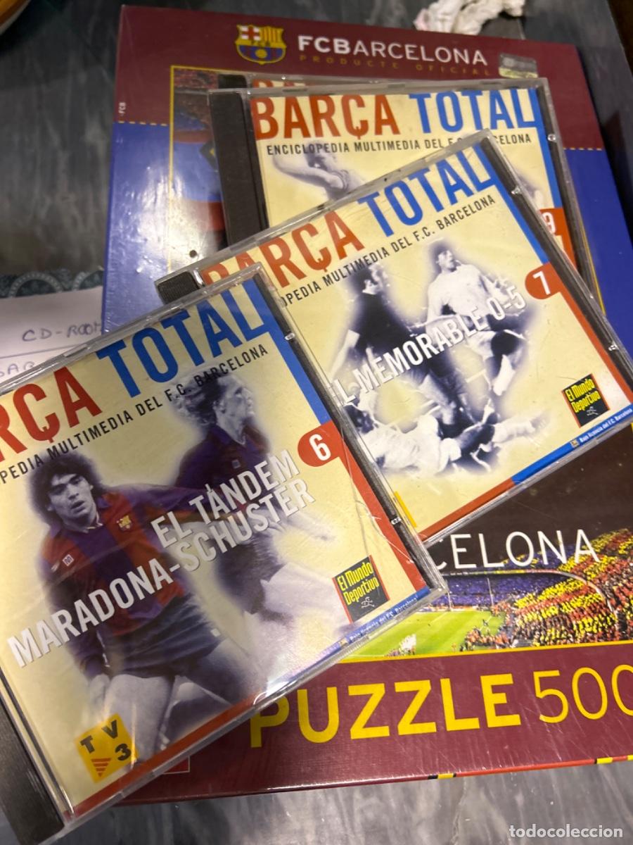 Coleccionismo deportivo: BAR&Ccedil;A TOTAL Enciclopedia Multimedia del FC Barcelona - Foto 5