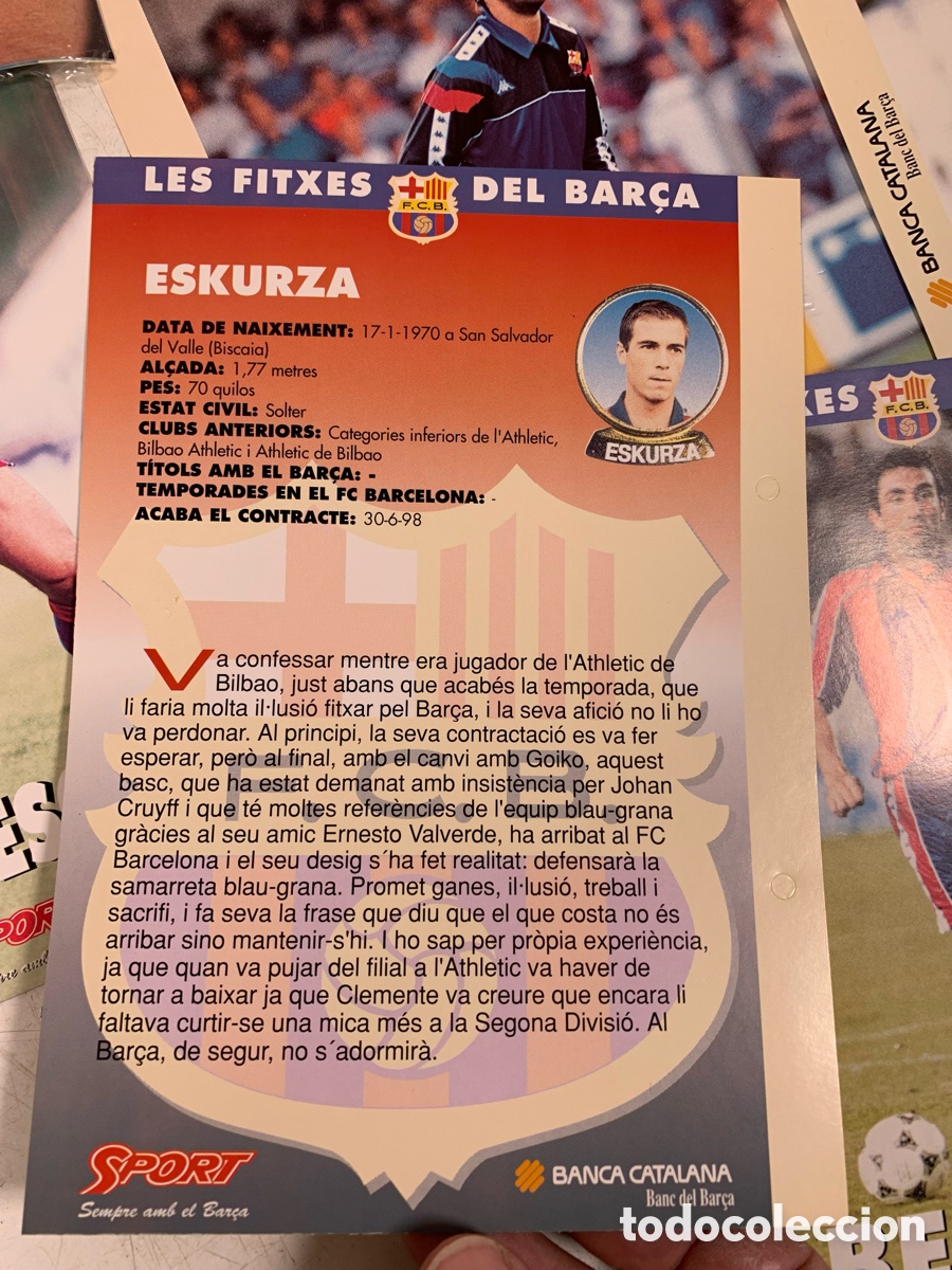 Coleccionismo deportivo: 01_ FC Barcelona fitxes del Bar&ccedil;a - Foto 9