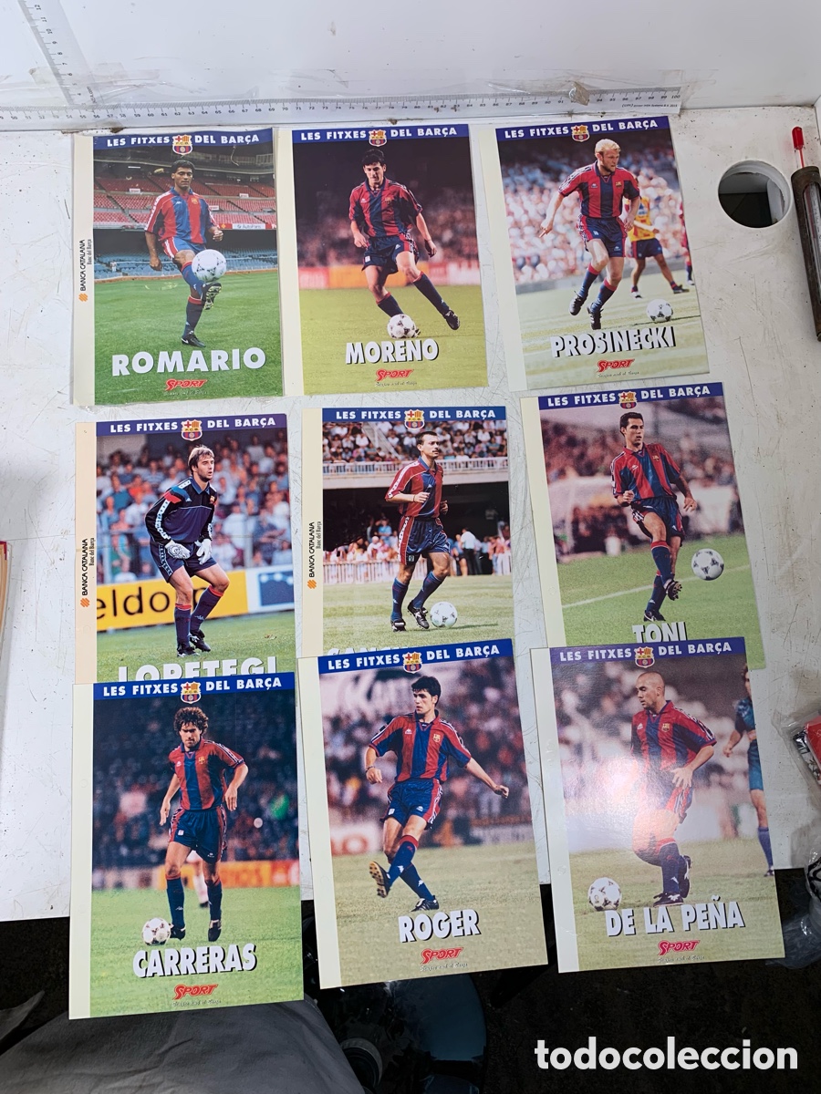 Coleccionismo deportivo: 01_ FC Barcelona fitxes del Bar&ccedil;a - Foto 10