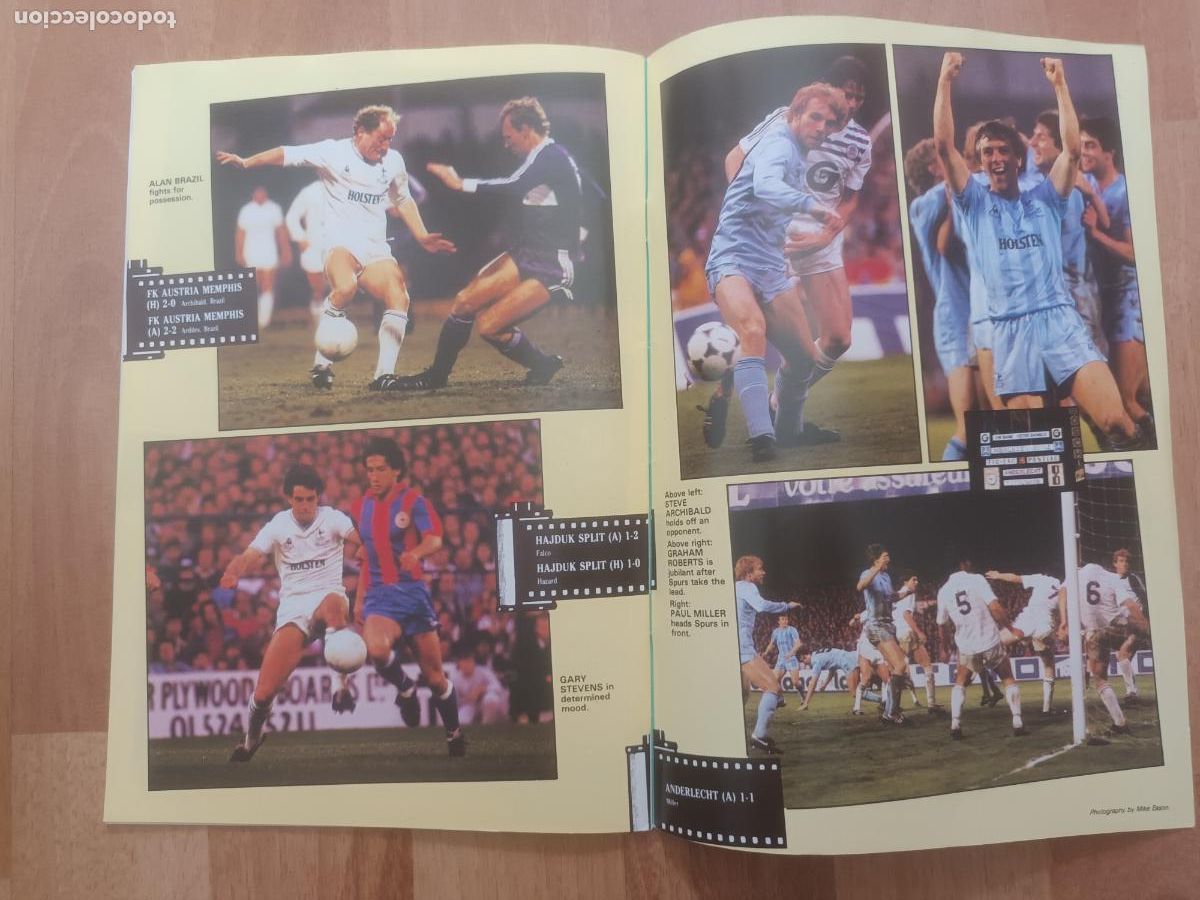 Coleccionismo deportivo: PROGRAMA FUTBOL FINAL COPA UEFA TOTTENHAM HOTSPUR - R.S.C. ANDERLECHT 1984 1985 - Foto 9