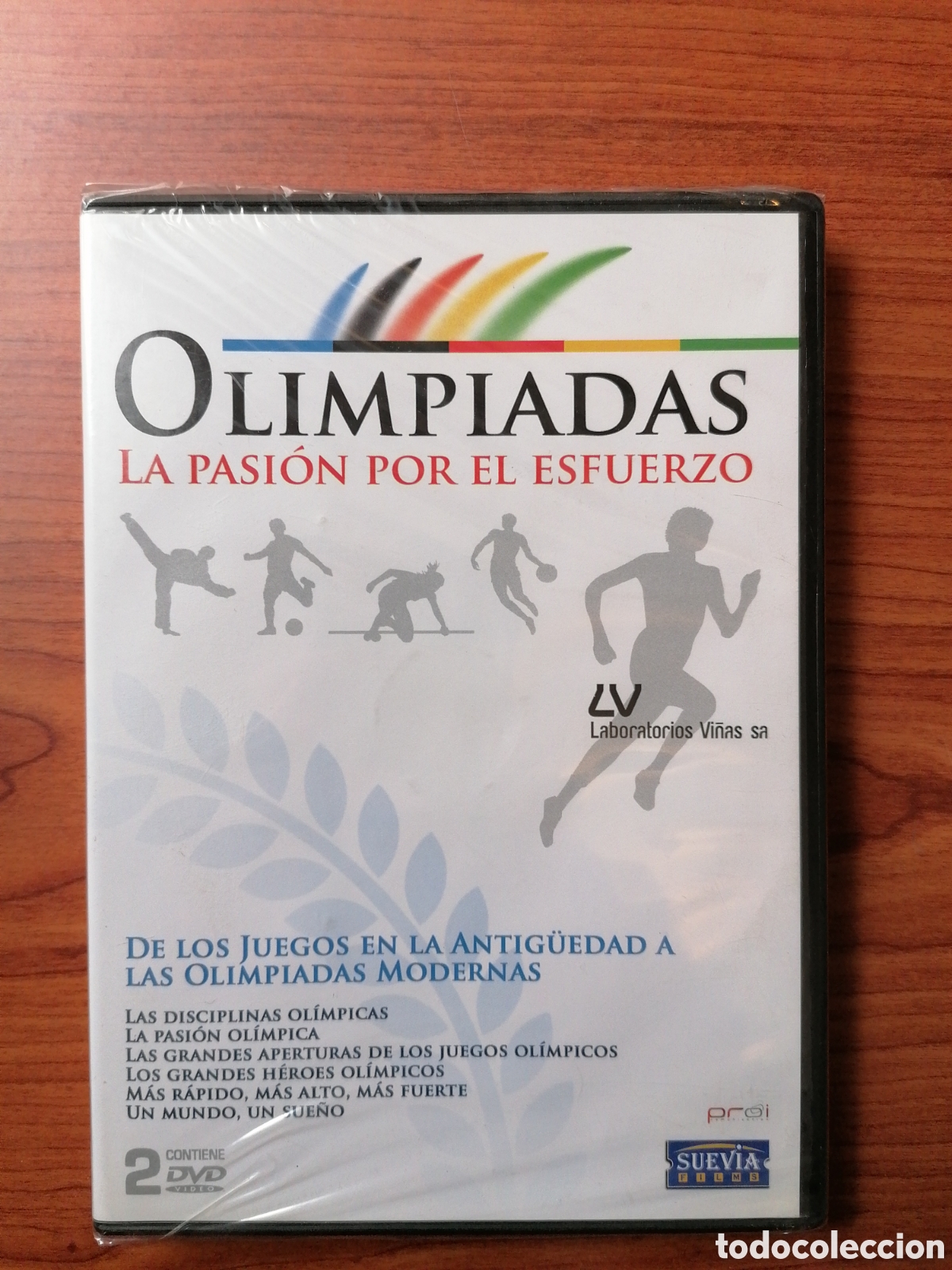 Coleccionismo deportivo: OLIMPIADAS LA PASION POR EL ESFUERZO - 2DVD - Foto 1