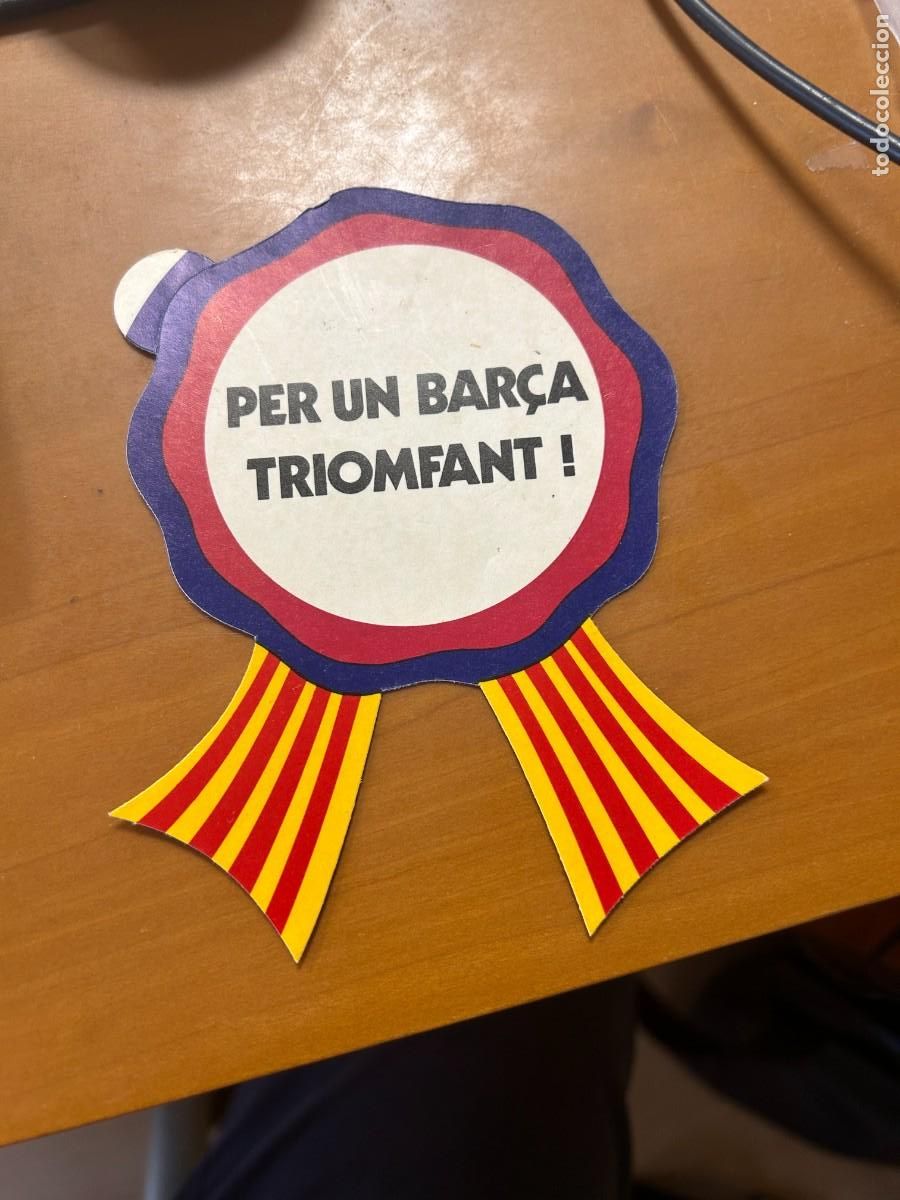 Coleccionismo deportivo: pegatina per un bar&ccedil;a triomfant album 5 - Foto 1