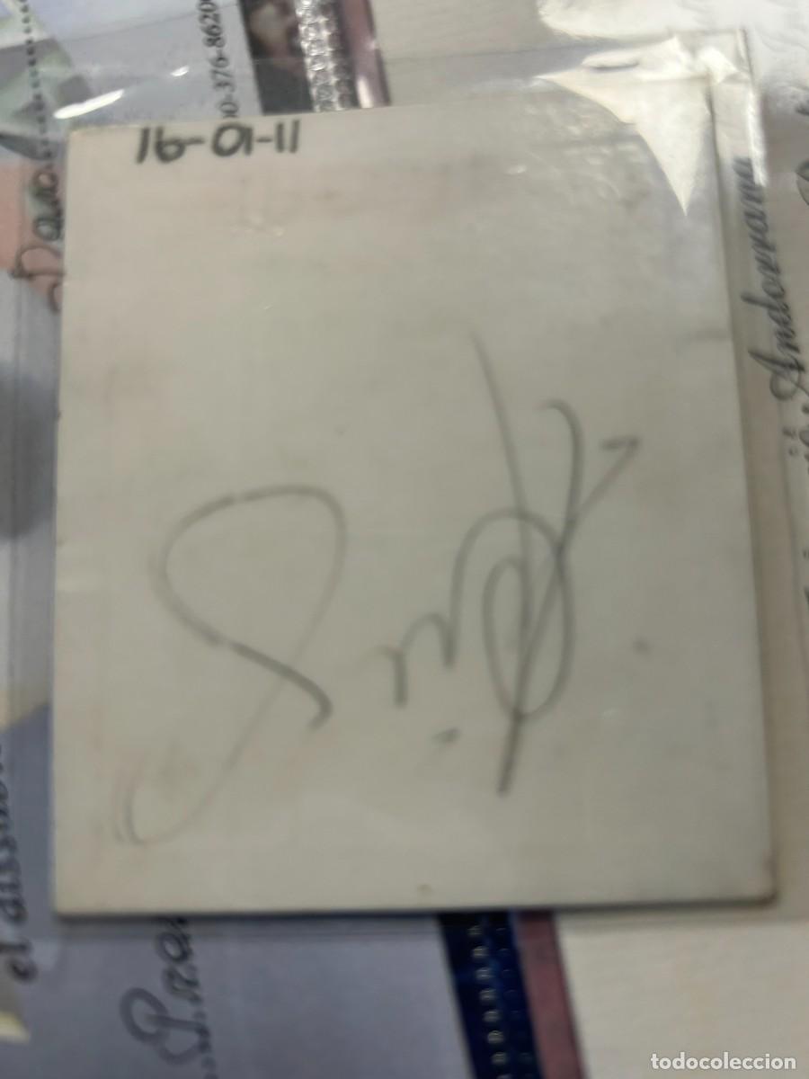Coleccionismo deportivo: stocchkov firma parte posterir - Foto 2