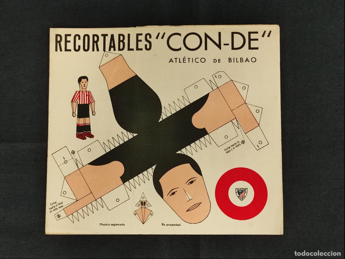 Coleccionismo deportivo: RECORTABLES CON-DE - ATLETICO DE BILBAO - - Foto 1