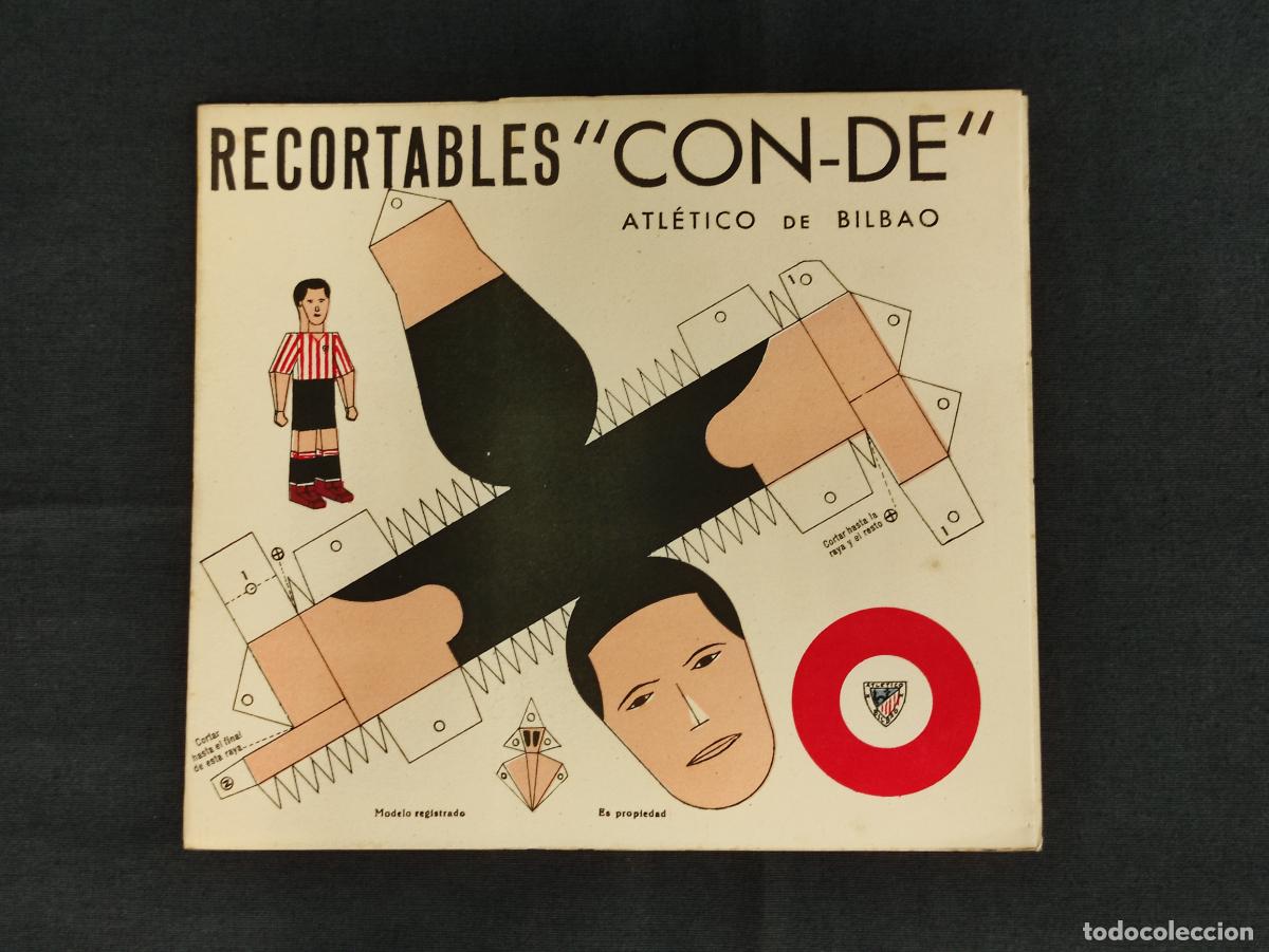 Coleccionismo deportivo: RECORTABLES CON-DE - ATLETICO DE BILBAO - - Foto 1