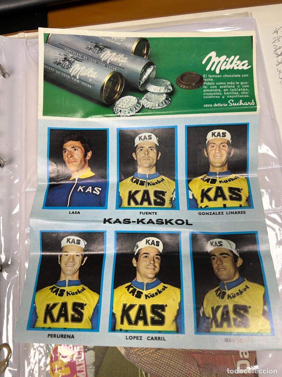 Coleccionismo deportivo: milka kas kaskol equipo album 6 - Foto 1