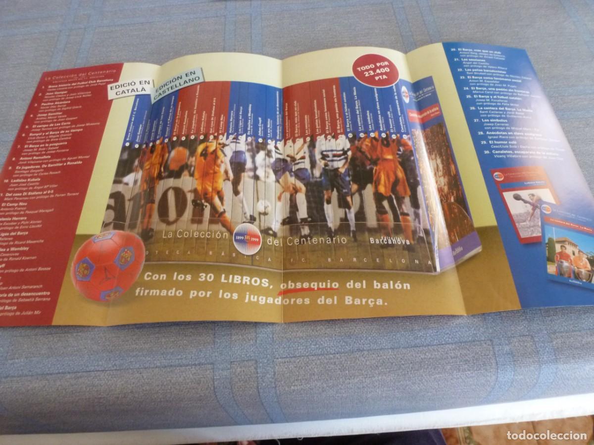 Coleccionismo deportivo: (LLL) PUBLICIDAD DEL CENTENARIO DEL F.C.BARCELONA- - Foto 1