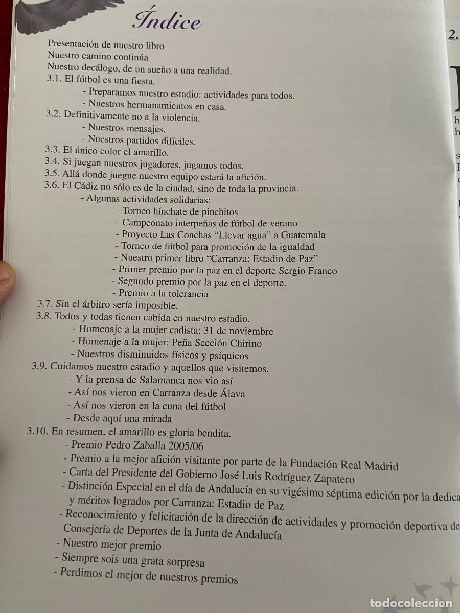 Coleccionismo deportivo: LIBRO CARRANZA ESTADIO DE LA PAZ DEL SUE&Ntilde;O A LA REALIDAD 2007 - Foto 2