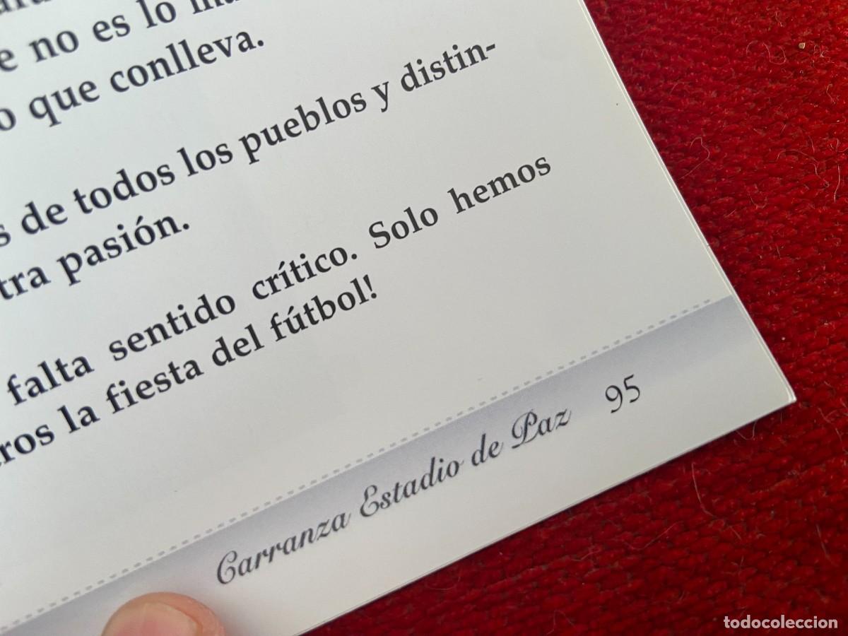 Coleccionismo deportivo: LIBRO CARRANZA ESTADIO DE LA PAZ DEL SUE&Ntilde;O A LA REALIDAD 2007 - Foto 3