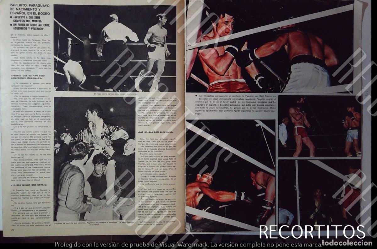 Coleccionismo deportivo: marco jimenez paperito boxeo urtain - Foto 2