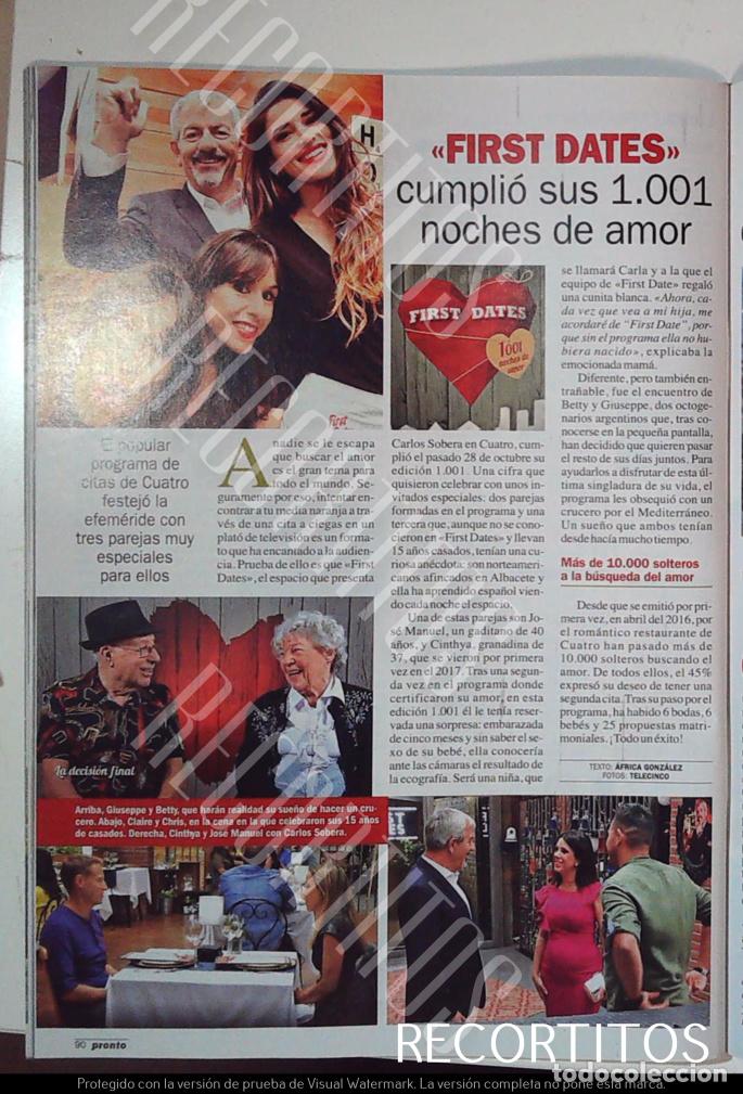 Coleccionismo deportivo: FIRST DATES CARLOS SOBERA - Foto 1
