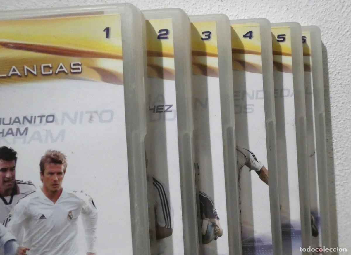 Coleccionismo deportivo: REAL MADRID GLORIAS BLANCAS 12 DVD - Foto 3