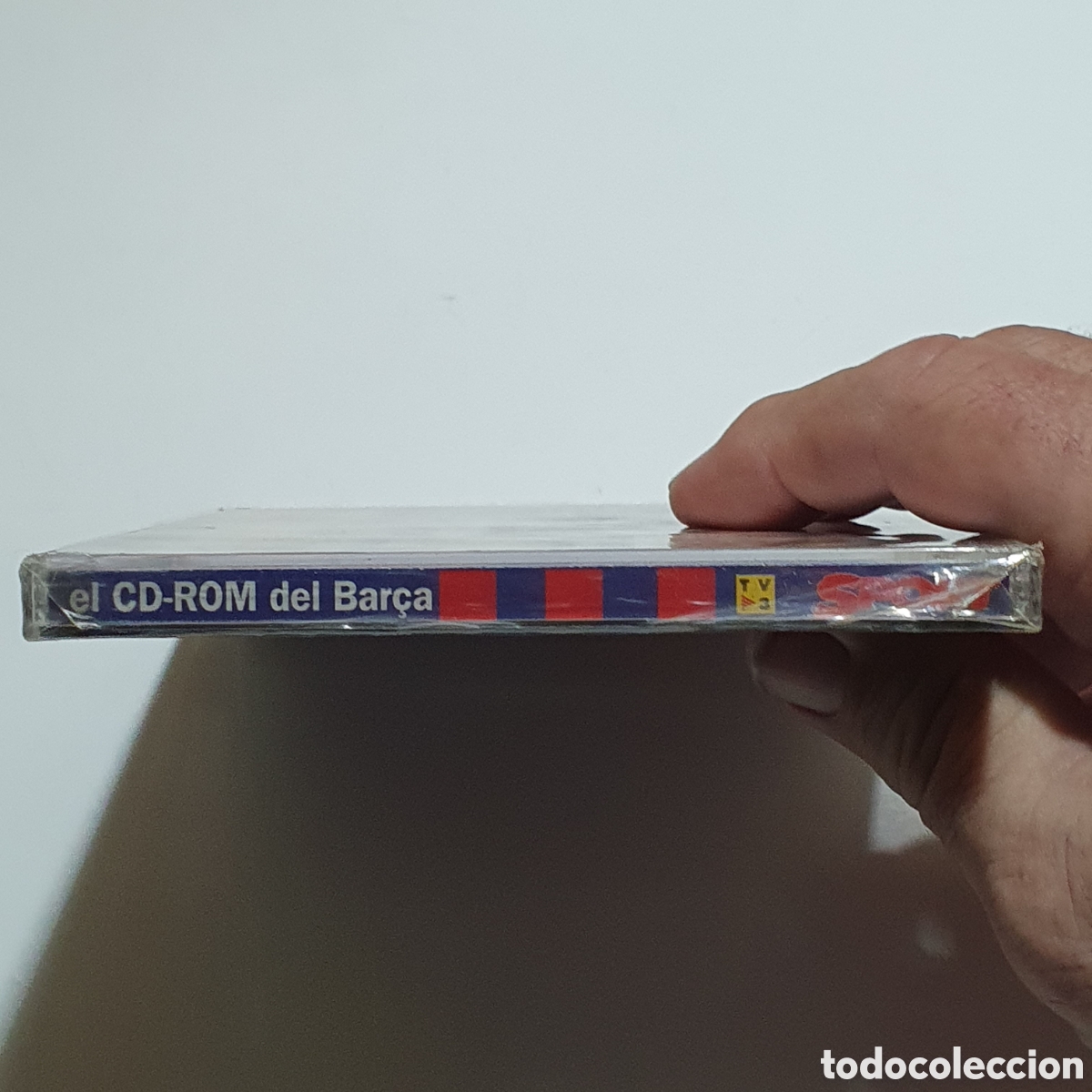 Coleccionismo deportivo: Cd-14, El Cd-Rom Del Bar&ccedil;a, Nuevo, Precintado Original, Sin Estrenar Ni Usar. - Foto 3