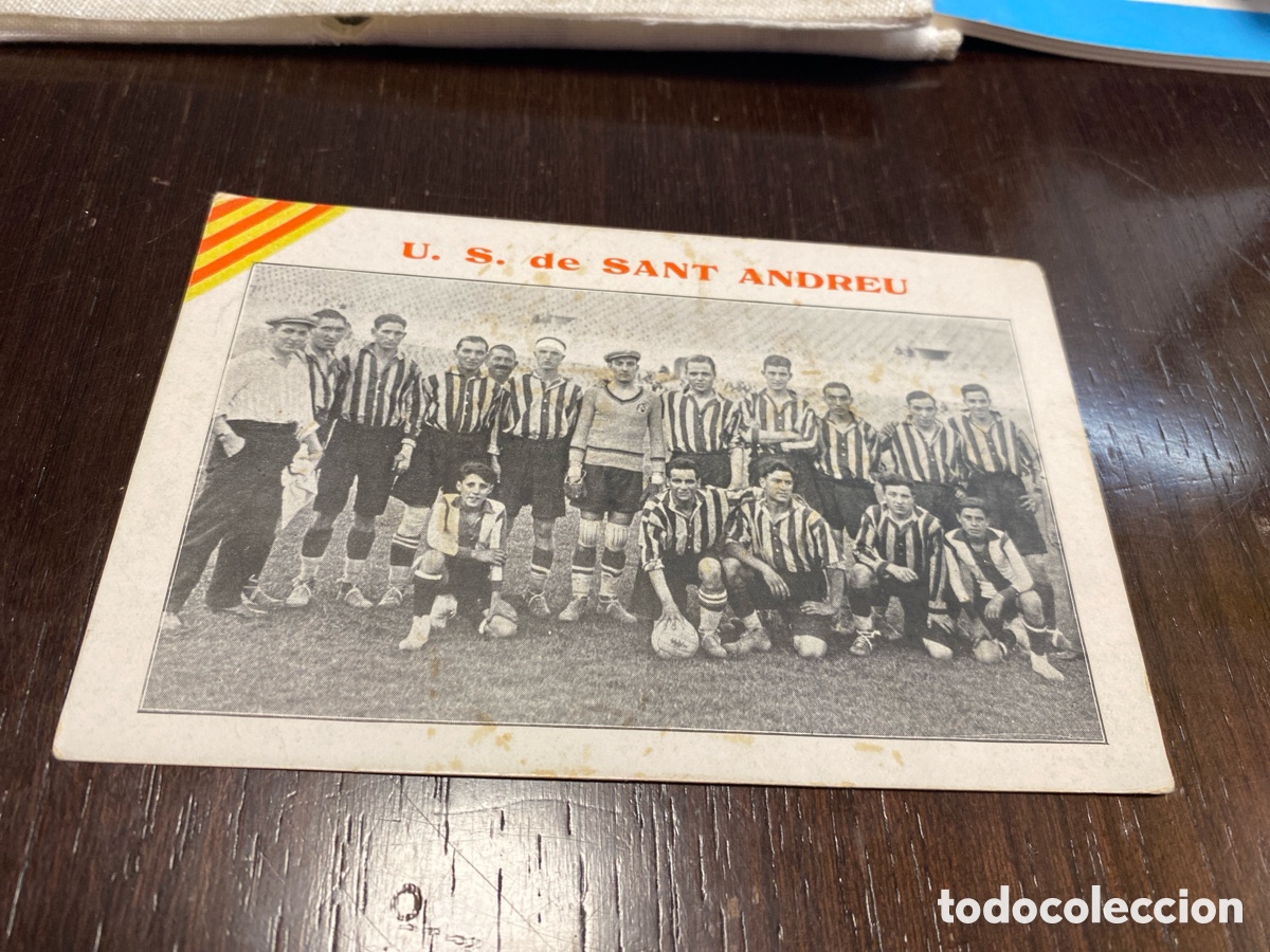 Coleccionismo deportivo: Targeta postal u.s.Sant Andreu - Foto 1