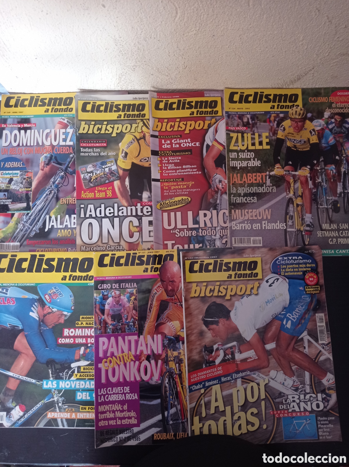Coleccionismo deportivo: Lote de revistas ciclismo - Foto 1