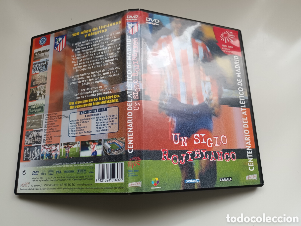 Coleccionismo deportivo: Un siglo rojiblanco. Centenario del Atl&eacute;tico de Madrid - Foto 1