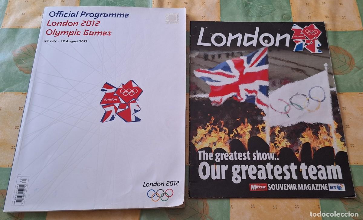 Coleccionismo deportivo: Programa Oficial y Revista de los Juegos Ol&iacute;mpicos de Londres 2012 - - Foto 1