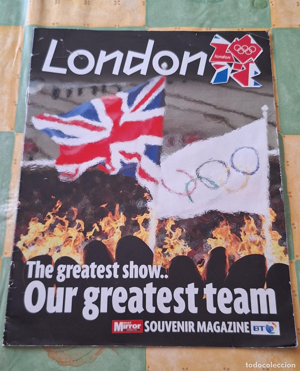 Coleccionismo deportivo: Programa Oficial y Revista de los Juegos Ol&iacute;mpicos de Londres 2012 - - Foto 2
