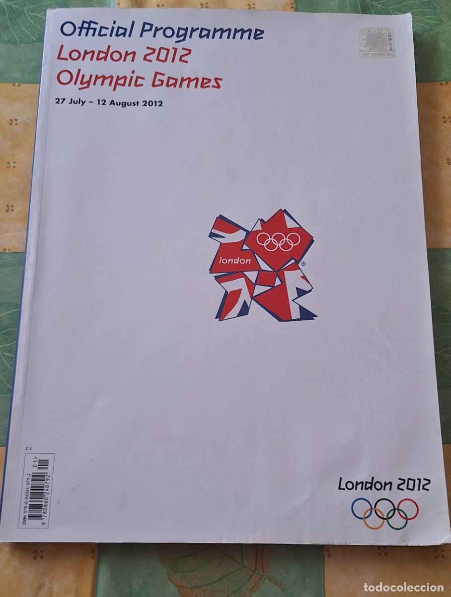 Coleccionismo deportivo: Programa Oficial y Revista de los Juegos Ol&iacute;mpicos de Londres 2012 - - Foto 9