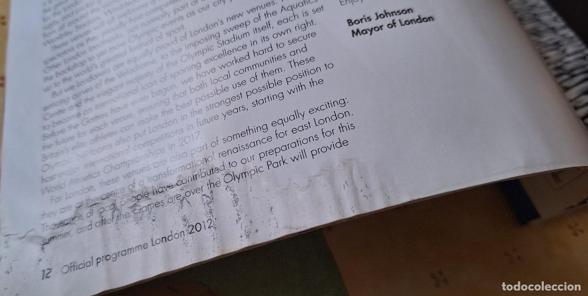 Coleccionismo deportivo: Programa Oficial y Revista de los Juegos Ol&iacute;mpicos de Londres 2012 - - Foto 14