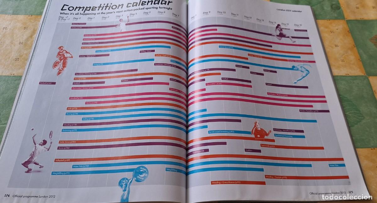 Coleccionismo deportivo: Programa Oficial y Revista de los Juegos Ol&iacute;mpicos de Londres 2012 - - Foto 21