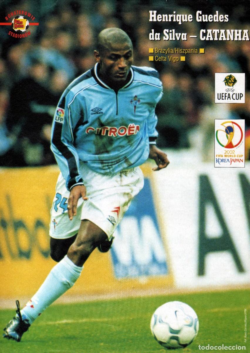 Coleccionismo deportivo: L&Aacute;MINA P&Oacute;STER CELTA DE VIGO CATANHA - Foto 1