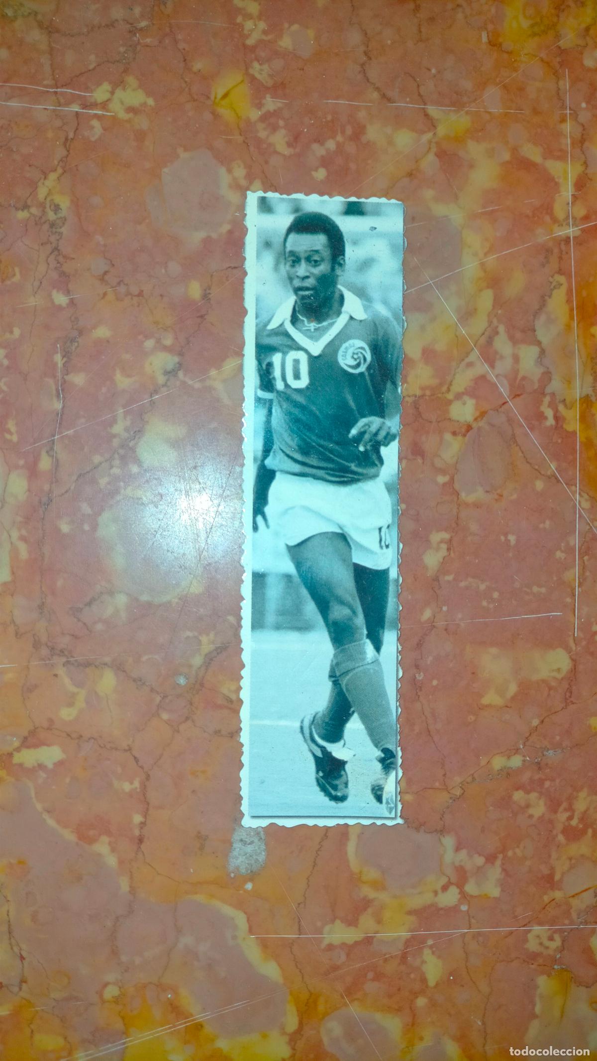Coleccionismo deportivo: F&uacute;tbol Pel&eacute; troquelado - Foto 1