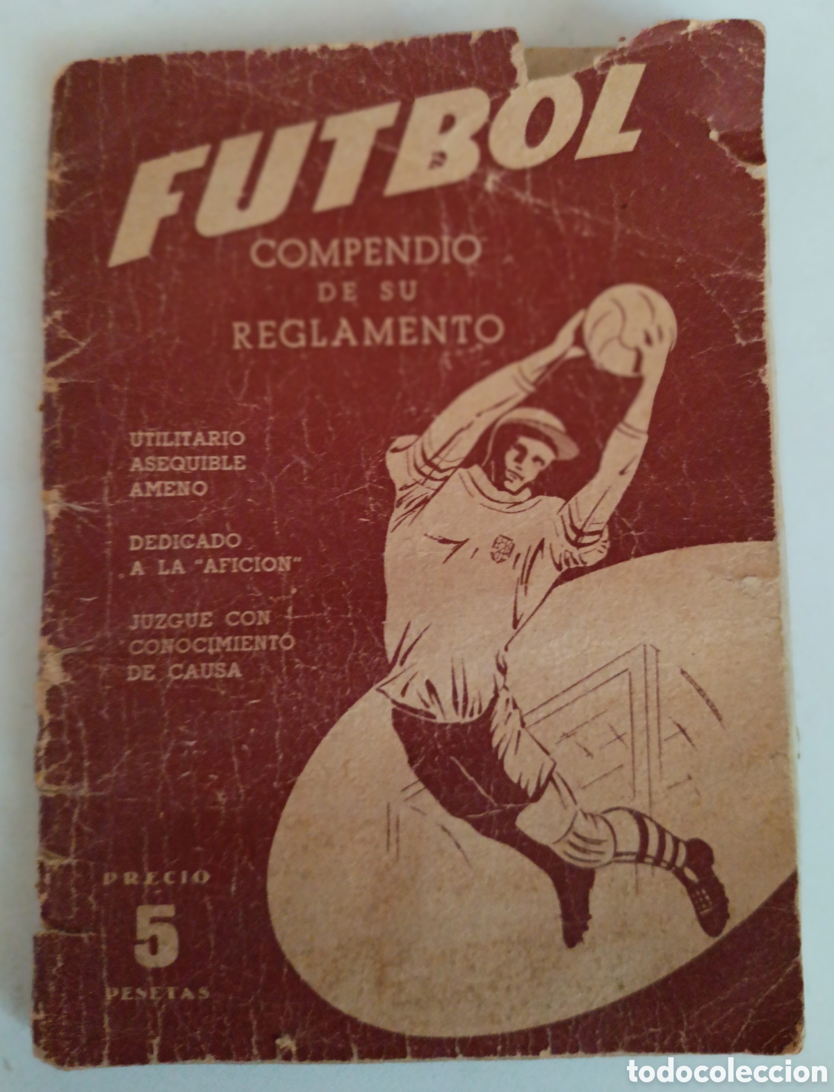 Coleccionismo deportivo: Reglamento de Futbol.A&ntilde;o 1956 - Foto 1