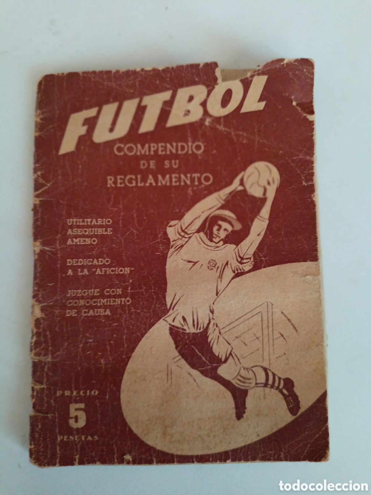 Coleccionismo deportivo: Reglamento de Futbol.A&ntilde;o 1956 - Foto 2