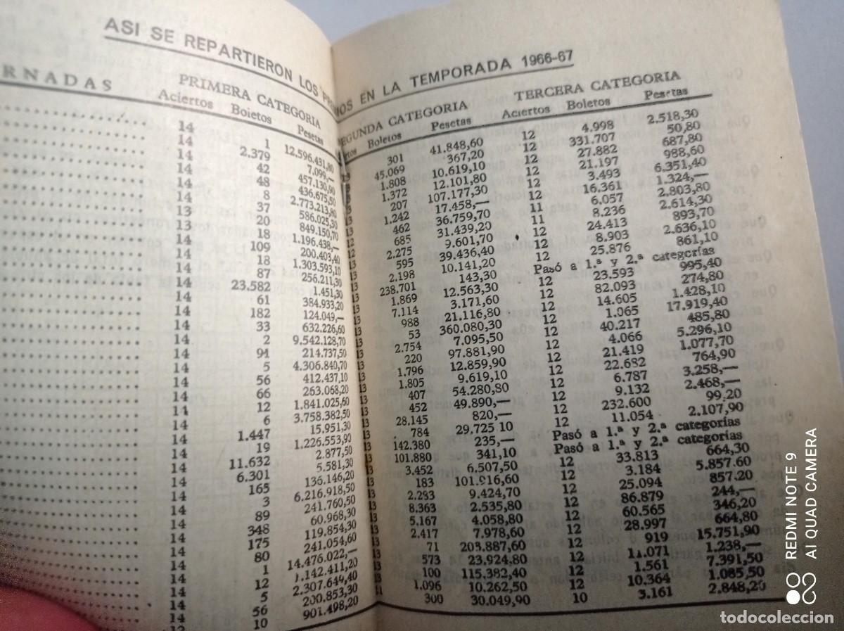 Coleccionismo deportivo: Gu&iacute;a del Quinielista del a&ntilde;o 1967-1968 - Foto 5