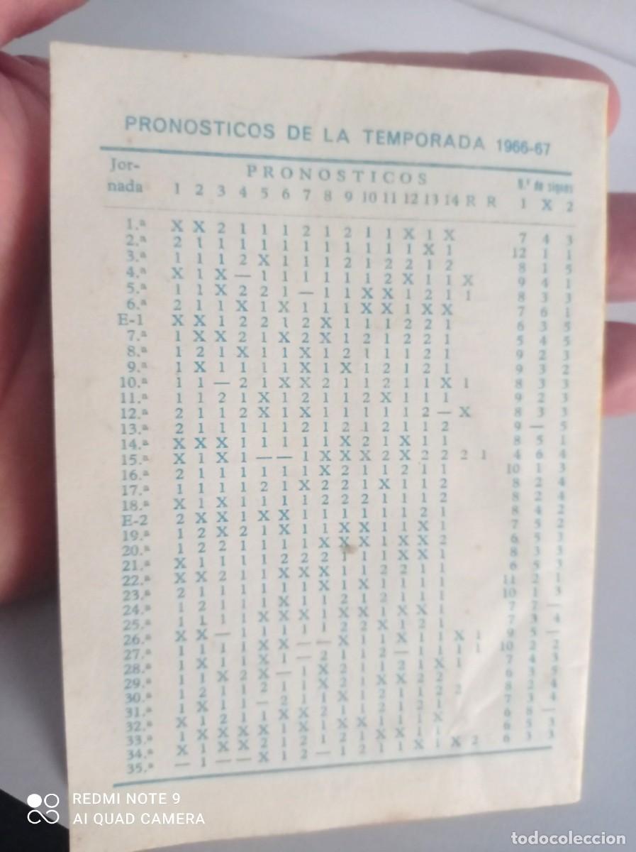Coleccionismo deportivo: Gu&iacute;a del Quinielista del a&ntilde;o 1967-1968 - Foto 9
