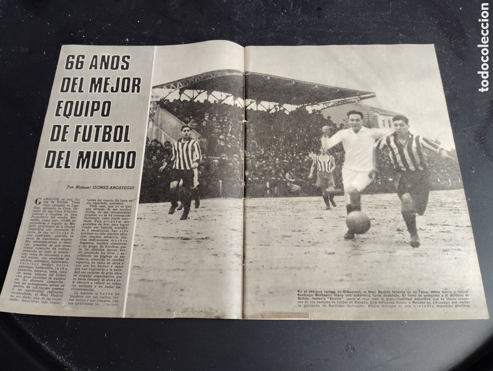 Coleccionismo deportivo: 1968. REPORTAJE REAL MADRID. 32 PAGINAS - Foto 2