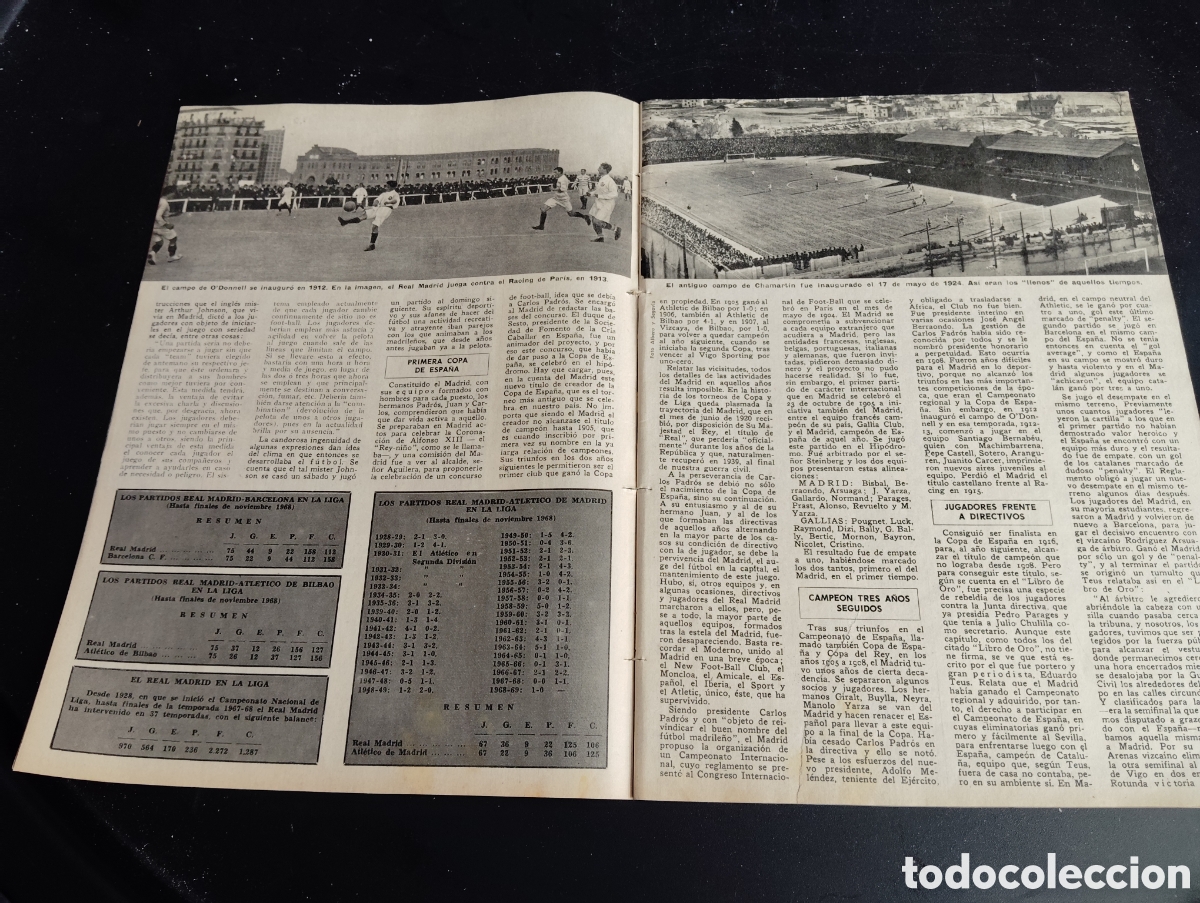 Coleccionismo deportivo: 1968. REPORTAJE REAL MADRID. 32 PAGINAS - Foto 4