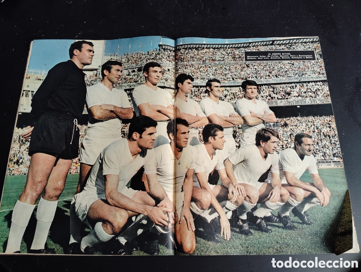Coleccionismo deportivo: 1968. REPORTAJE REAL MADRID. 32 PAGINAS - Foto 8