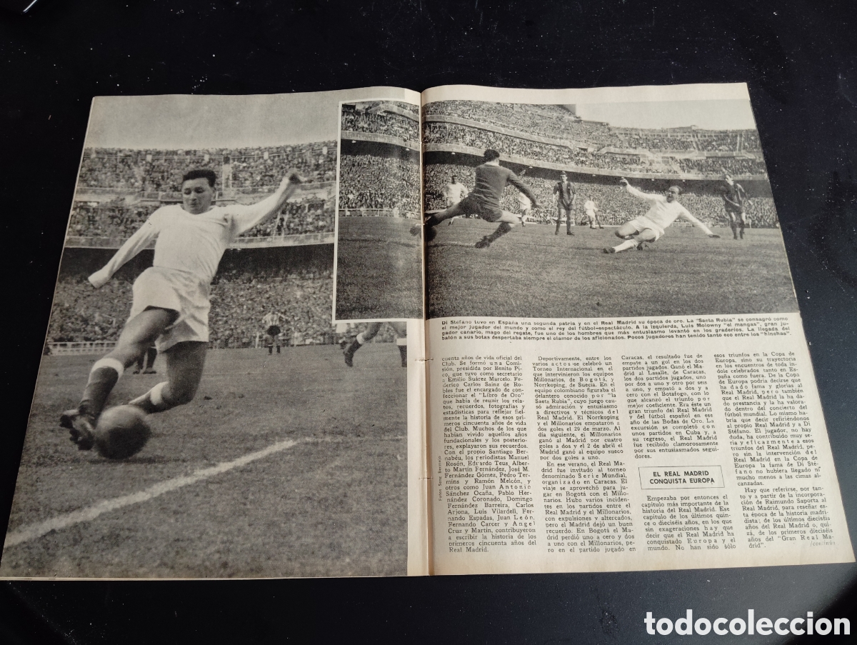 Coleccionismo deportivo: 1968. REPORTAJE REAL MADRID. 32 PAGINAS - Foto 11