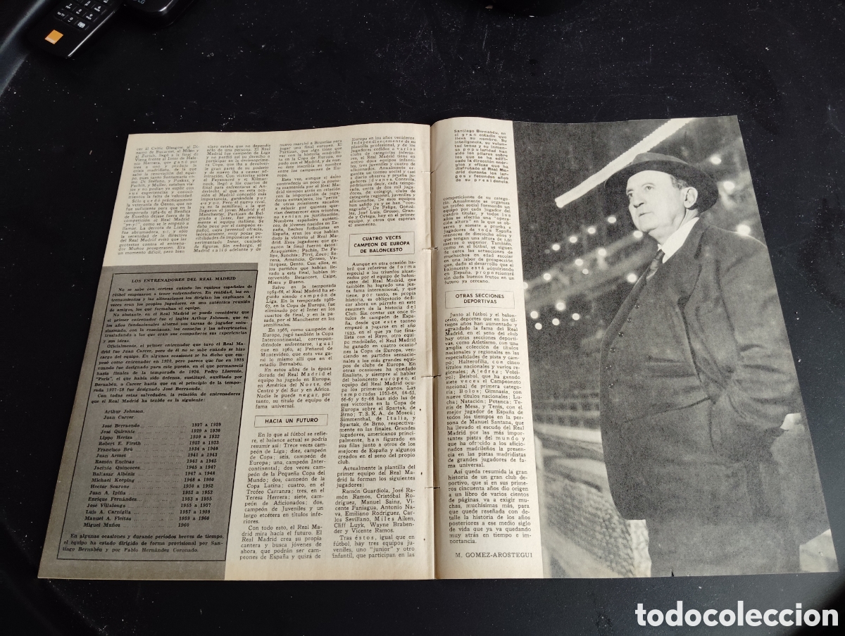 Coleccionismo deportivo: 1968. REPORTAJE REAL MADRID. 32 PAGINAS - Foto 14