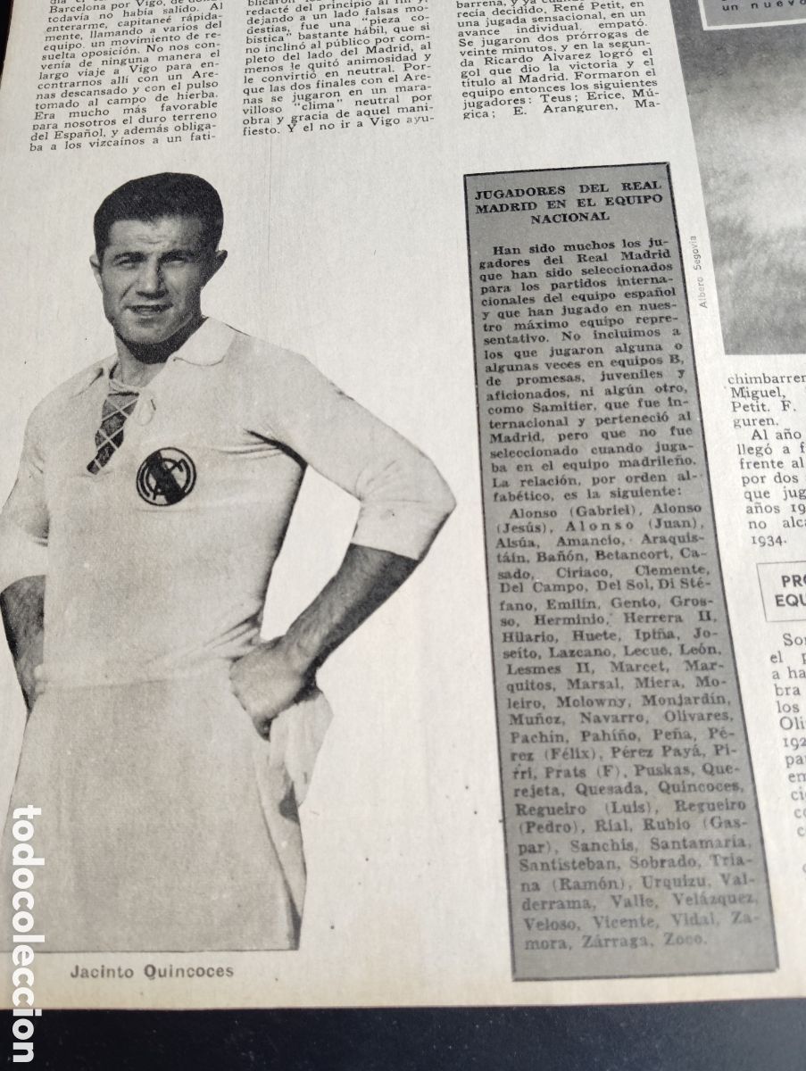 Coleccionismo deportivo: 1968. REPORTAJE REAL MADRID. 32 PAGINAS - Foto 18