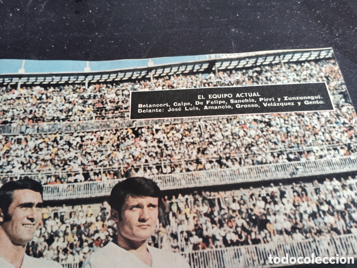 Coleccionismo deportivo: 1968. REPORTAJE REAL MADRID. 32 PAGINAS - Foto 21