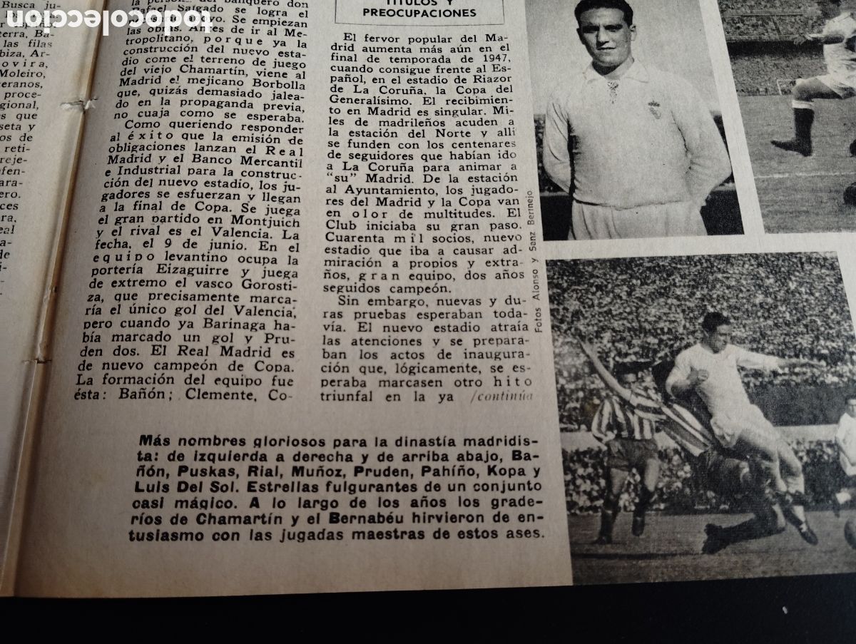 Coleccionismo deportivo: 1968. REPORTAJE REAL MADRID. 32 PAGINAS - Foto 22