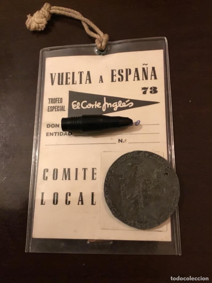 Coleccionismo deportivo: Tarjeta de identidad vuelta ciclista Espa&ntilde;a, 1973 - Foto 1