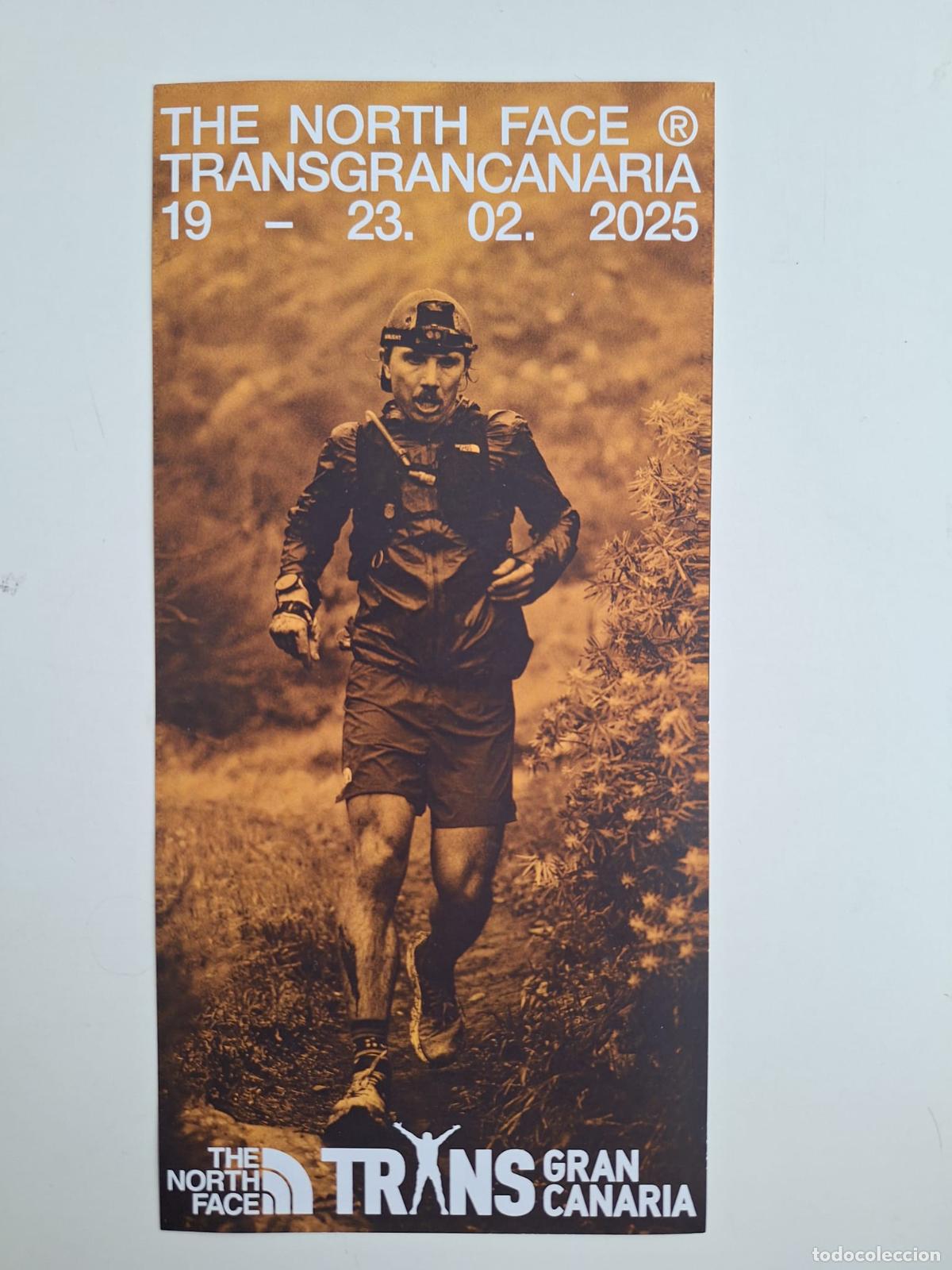 Coleccionismo deportivo: Hoja volandera Transgrancanaria 2025 Atletismo Competiciones - Foto 1