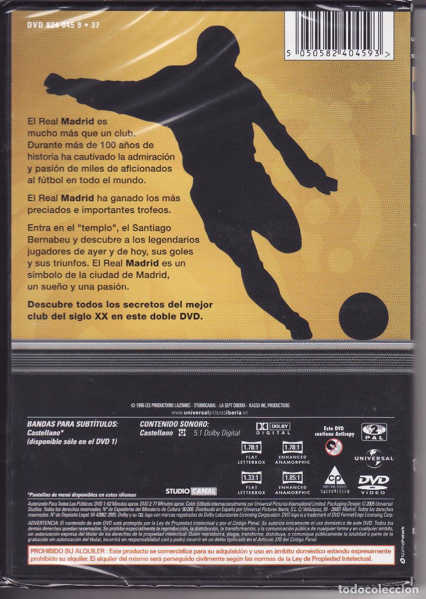 Coleccionismo deportivo: DVD SIEMPRE REAL - PRODUCTO OFICIAL REAL MADRID - Foto 2