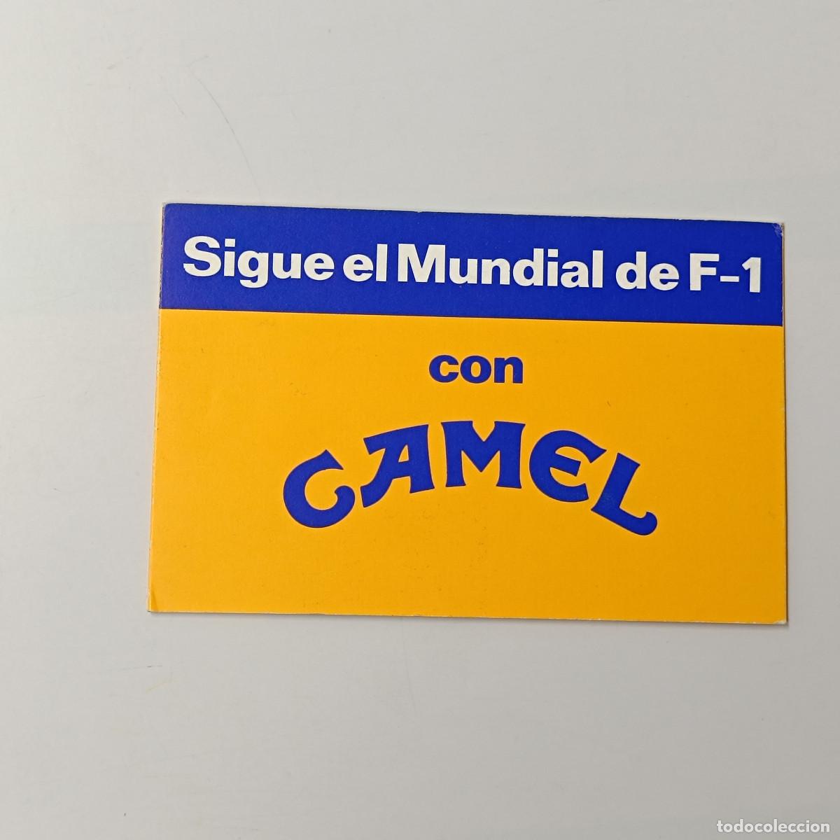 Coleccionismo deportivo: CALENDARIO FORMULA 1 CAMEL A&Ntilde;OS 80. - Foto 1