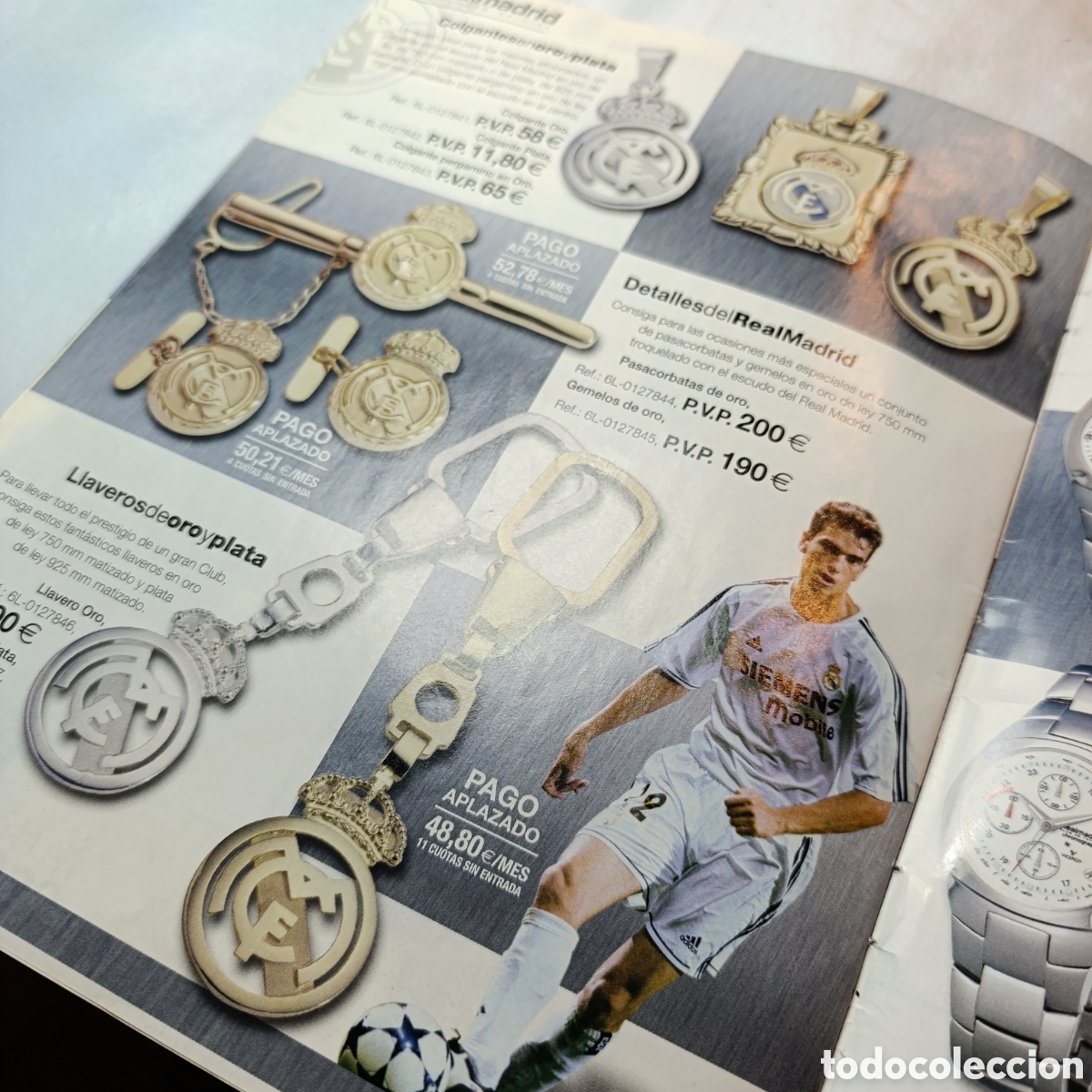 Coleccionismo deportivo: REAL MADRID,CATALOGO DE PRODUCTO OFICIAL,2003/04 - Foto 5