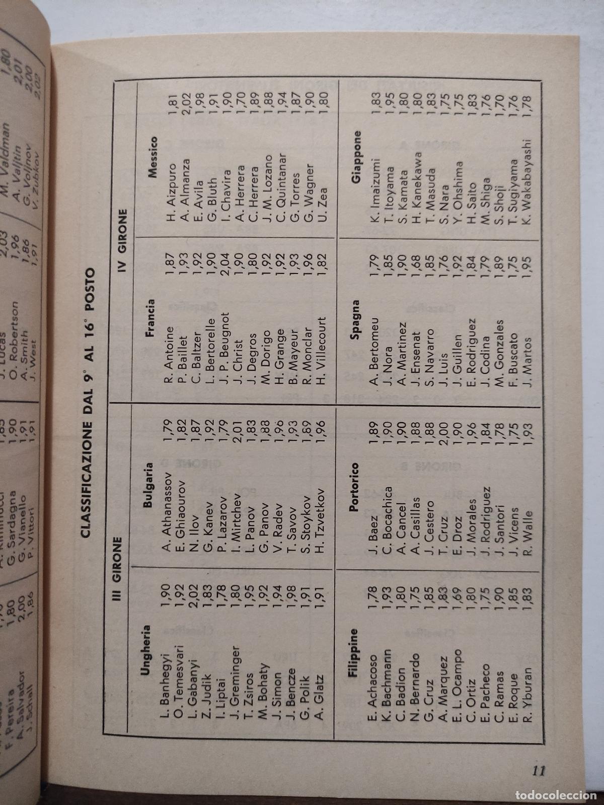 Coleccionismo deportivo: GIOCHI DELLA XVII OLIMPIADE ROMA MCMLX - PROGRAMMA UFFICIALE - 36 PROGRAMAS - JUEGOS OLIMPICOS 1960 - Foto 6