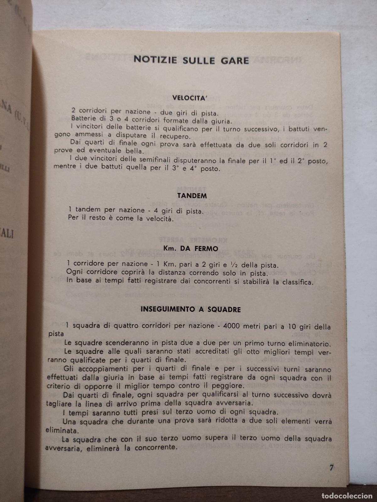 Coleccionismo deportivo: GIOCHI DELLA XVII OLIMPIADE ROMA MCMLX - PROGRAMMA UFFICIALE - 36 PROGRAMAS - JUEGOS OLIMPICOS 1960 - Foto 21