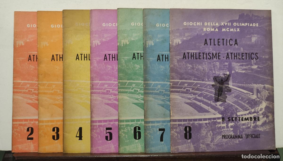 Coleccionismo deportivo: GIOCHI DELLA XVII OLIMPIADE ROMA MCMLX - PROGRAMMA UFFICIALE - 36 PROGRAMAS - JUEGOS OLIMPICOS 1960 - Foto 36