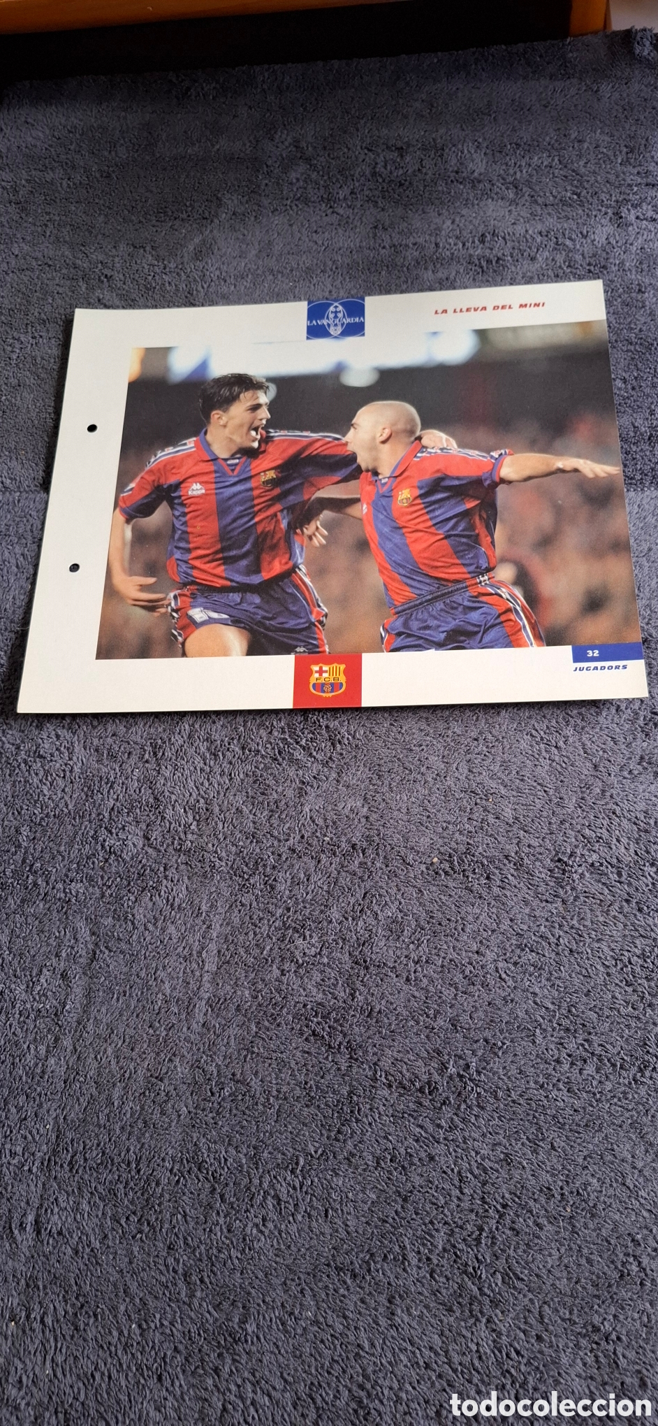 Coleccionismo deportivo: L8. La Lleva Del Mini - Ficha Del Gran &Aacute;lbum Del Bar&ccedil;a, N&uacute;m.32. - Foto 1
