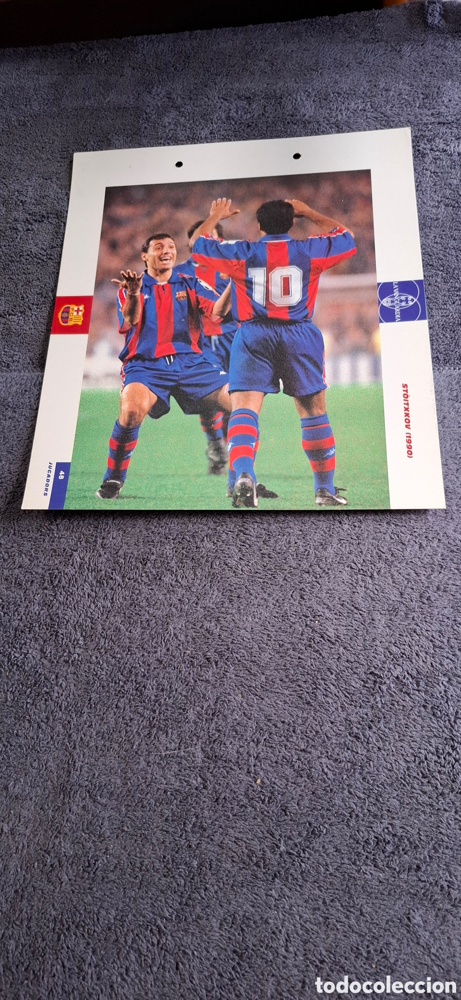 Coleccionismo deportivo: L8. St&ograve;itxkov, 1990 - Ficha Del Gran &Aacute;lbum Del Bar&ccedil;a, N&uacute;m.48. - Foto 1